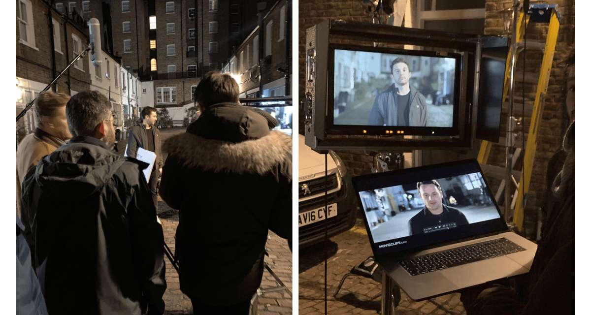 Side-by-side comparison of the Love Actually scene and the Boris Johnson parody